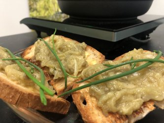 Baklažánová nátierka