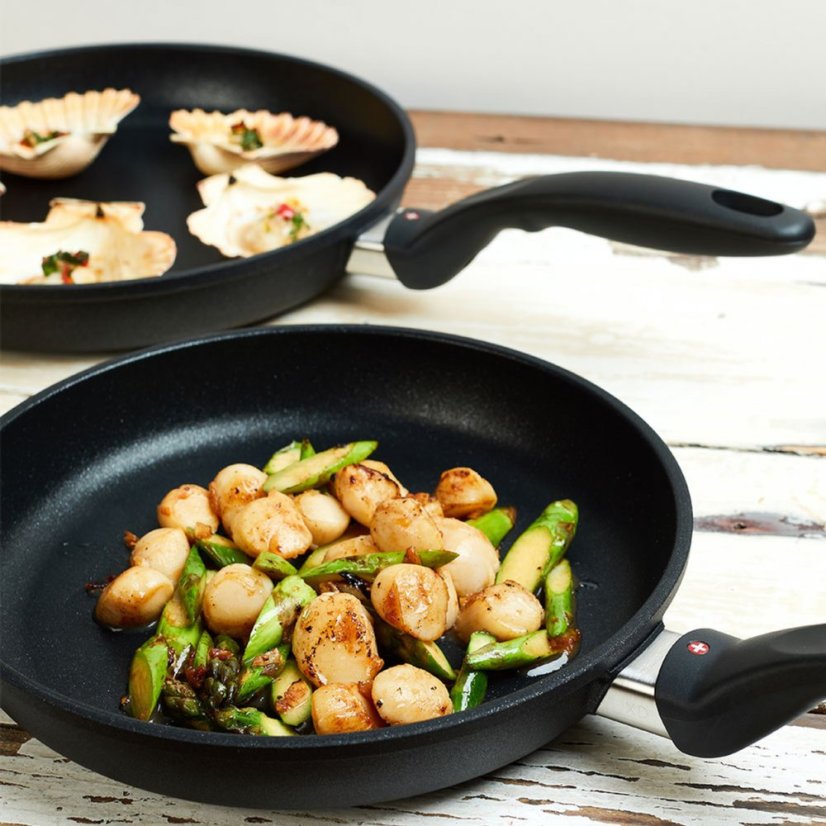 Indukčné panvice SwissDiamond v 2 dielnej sade XDSet602i