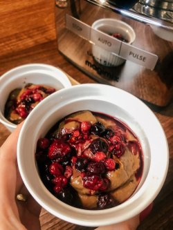 Pudding z awokado z mleczną czekoladą