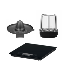 Zestaw wyciskarki do cytrusów, młynka i cyfrowej wagi do blendera Magimix® Power Blender