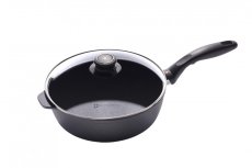 Indukcyjna podwyższona patelnia Swiss Diamond® XD6724ic o średnicy 24 cm z pokrywką