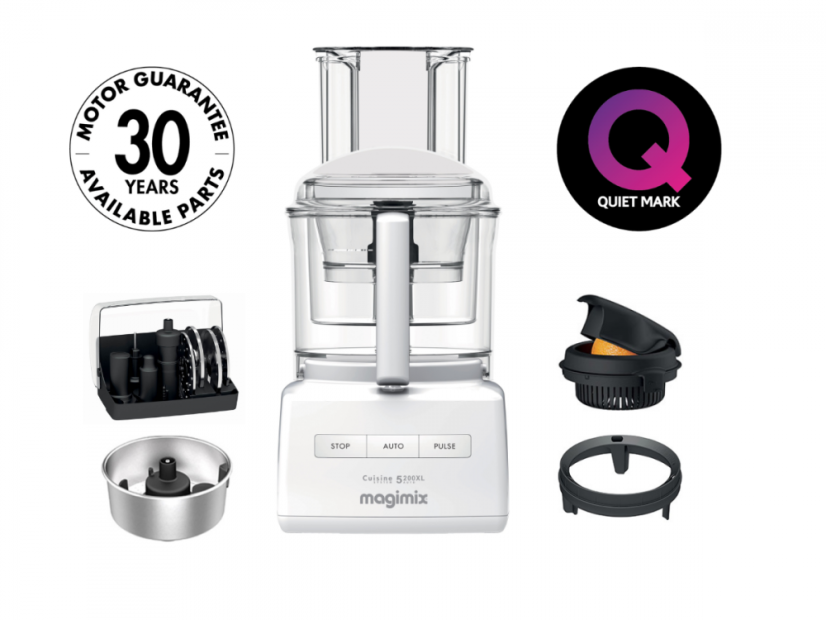 MAGIMIX® 5200 XL FEHÉR KONYHAI ROBOTGÉP ALAPCSOMAG