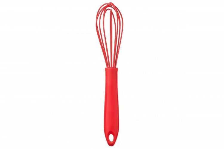 Silikonová šlehací metla KOCHBLUME® 23 cm - Barva: Červená