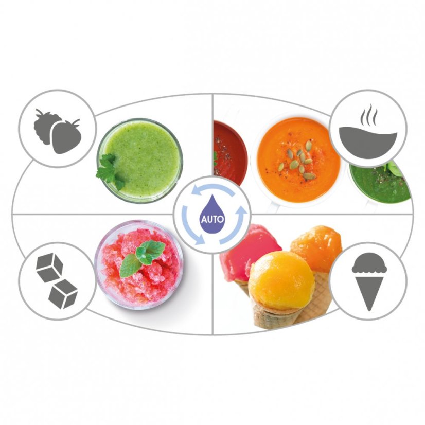 Magimix® blender POWER BLENDER 3 matowy chrom