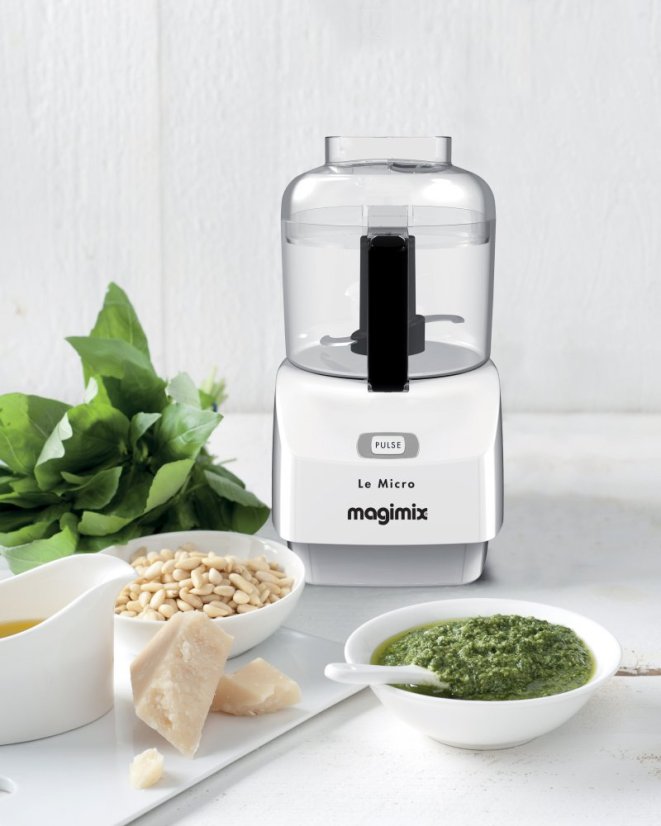 MAGIMIX® Micro mini siekacz w kolorze białym