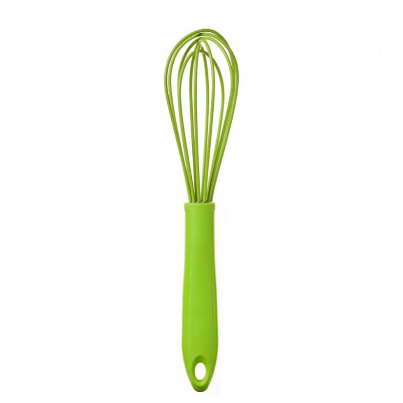 Silikónová šľahacia metla KOCHBLUME® 23 cm - Farba: Červená