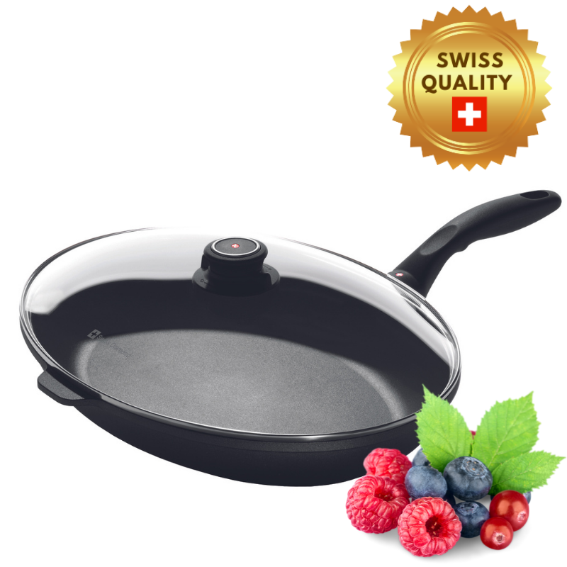 Swiss Diamond rybacia panvica XD6538c s pokrievkou