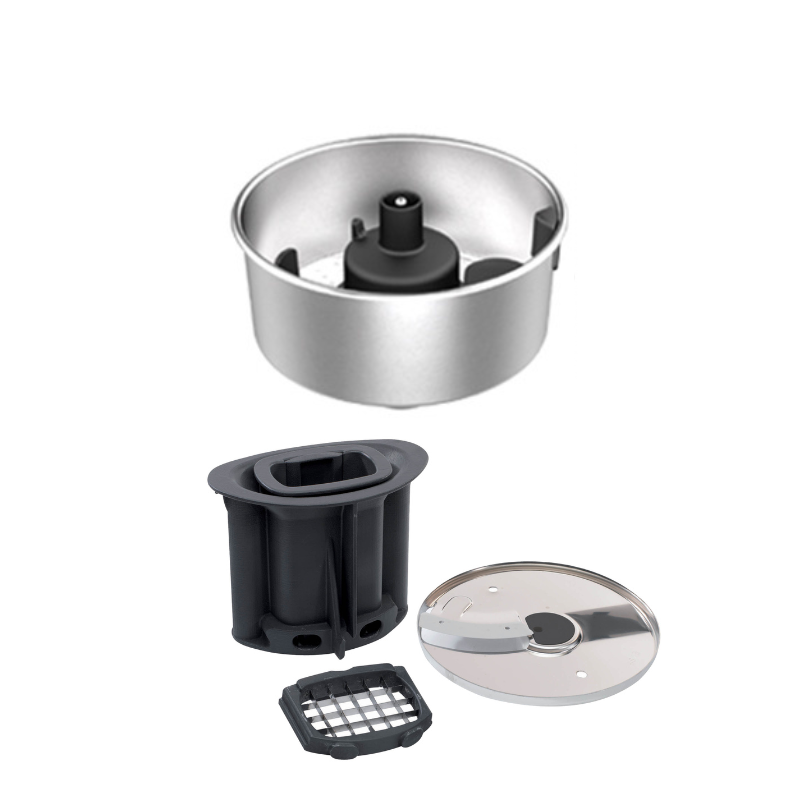 Zestaw do robienia purée, frytkownica i kostkownica do robota kuchennego Magimix®