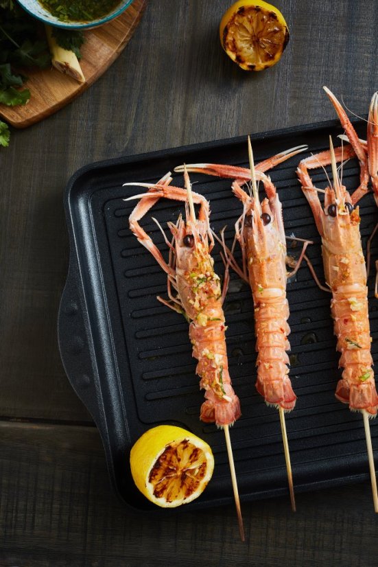 Grilovací plech Swiss Diamond XD Griddle Combo s rozměrem 43x28 cm