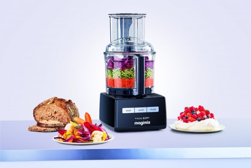 Magimix® 5200 XL Konyhai robotgép Premium csomag fekete színben