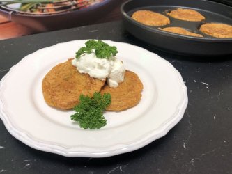 Káposztás tócsni gyorsan és egyszerüen