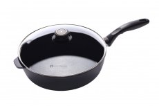 Indukcyjna podwyższona patelnia Swiss Diamond® XD6728ic o średnicy 28 cm z pokrywką
